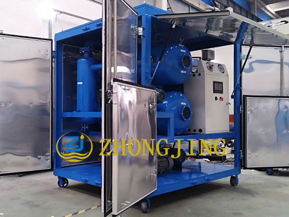 Vacuum oil filling process of ZYD-100 transformer o
